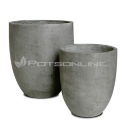 Potsonline - Lightweight Stone Tall Round Planter