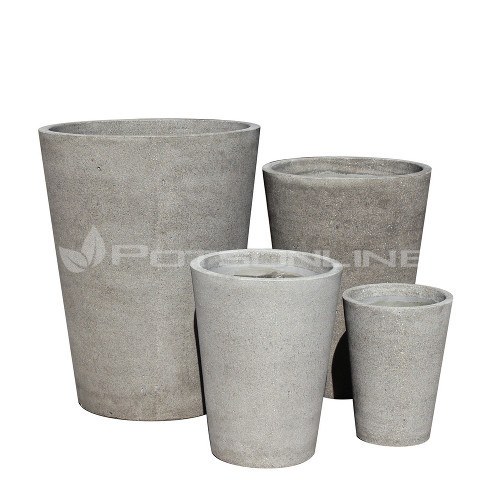 Potsonline - Lightweight Stone Crucible Planter