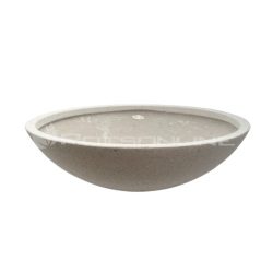 Potsonline - Lightweight Terrazzo Low Bowl