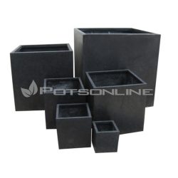 Potsonline - Lightweight Terrazzo Cube Planter