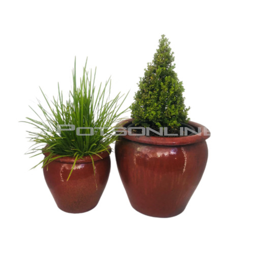 Potsonline - Glazed Tree Planter