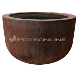Potsonline - Lightweight Metal Effect Titan Tub