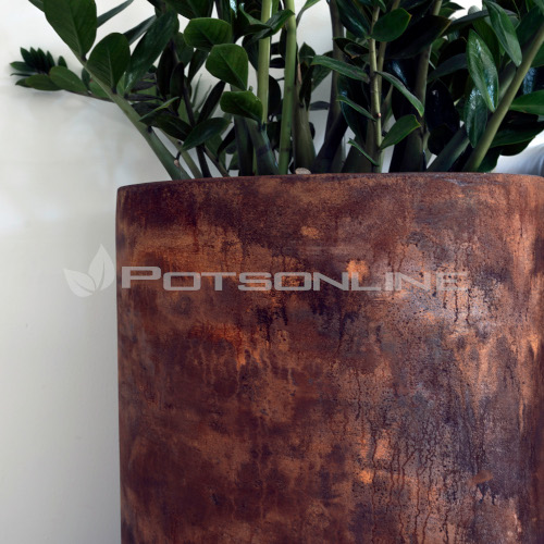 Potsonline - Metal Effect - Vargus Tall Cylinder