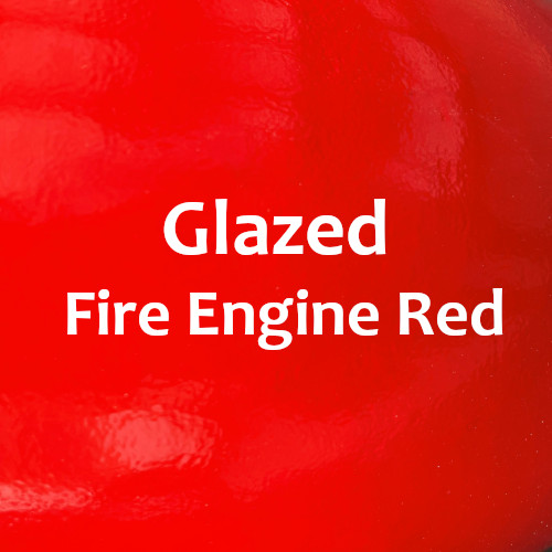 Potsonline - Glazed - Fire Engine Red
